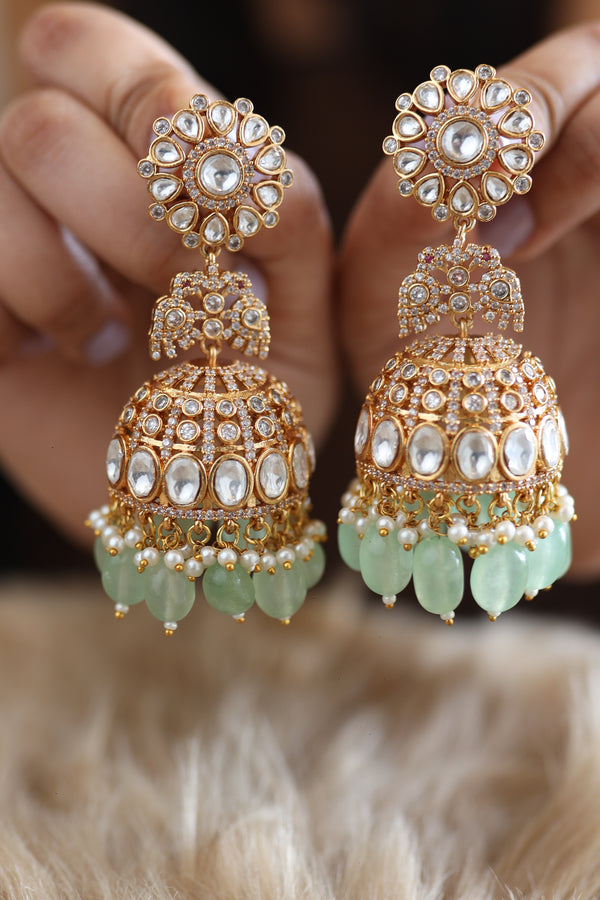 Roohani Jhumka - Green