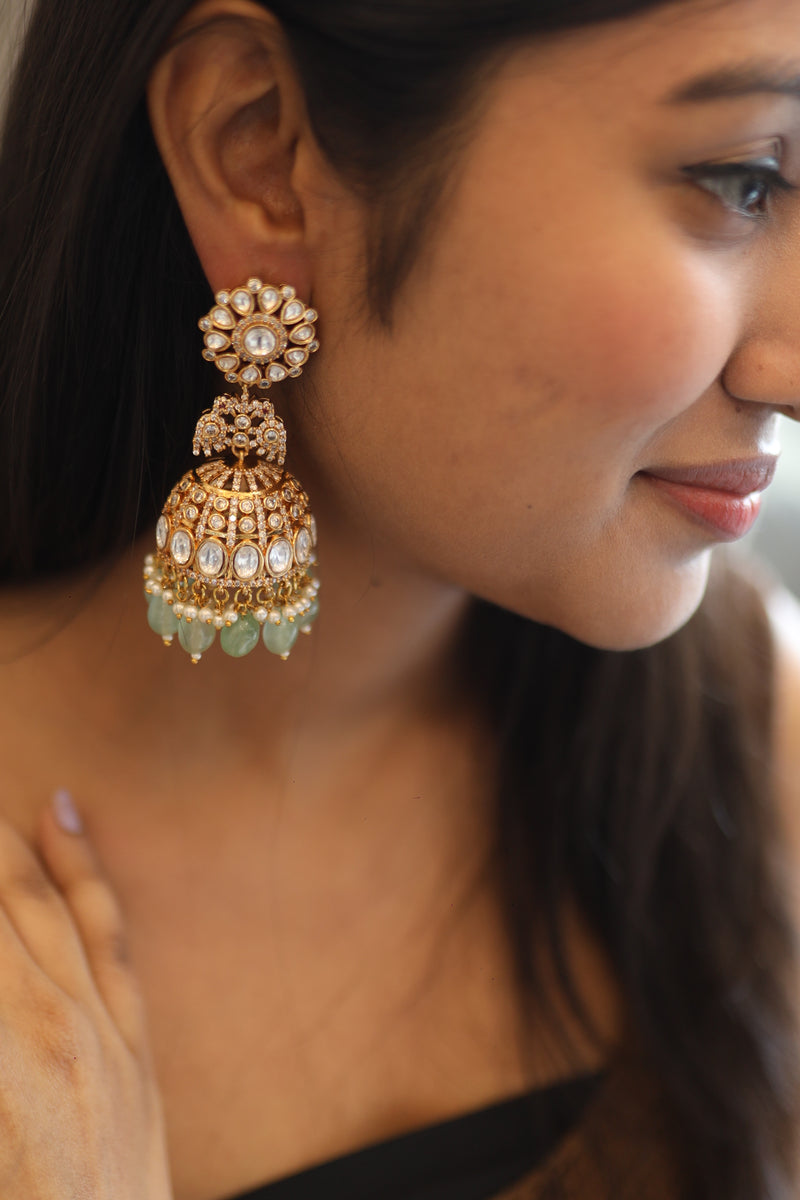 Roohani Jhumka - Green