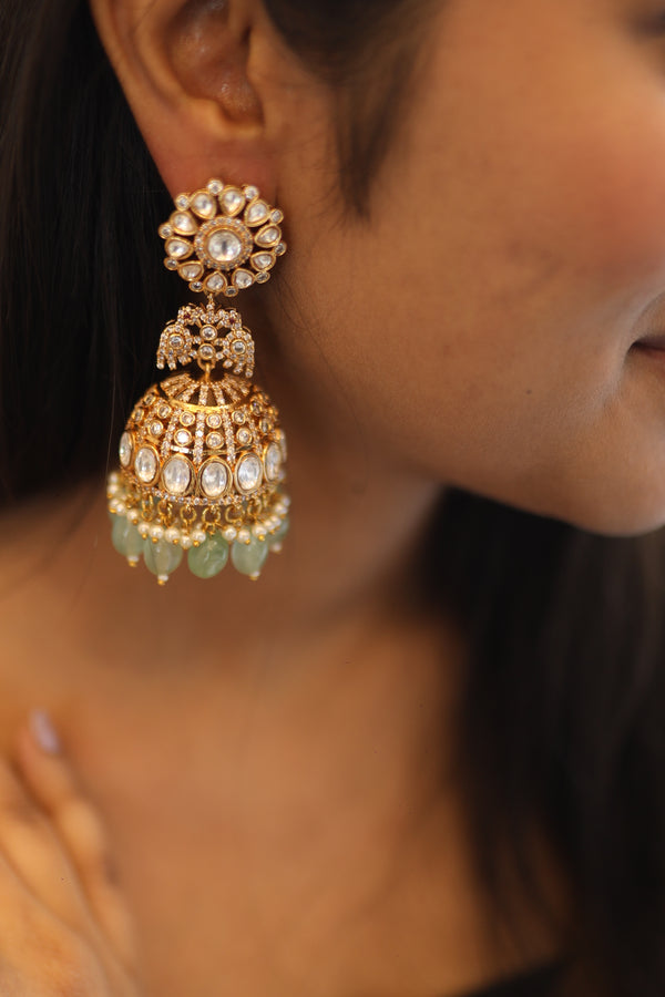 Roohani Jhumka - Green