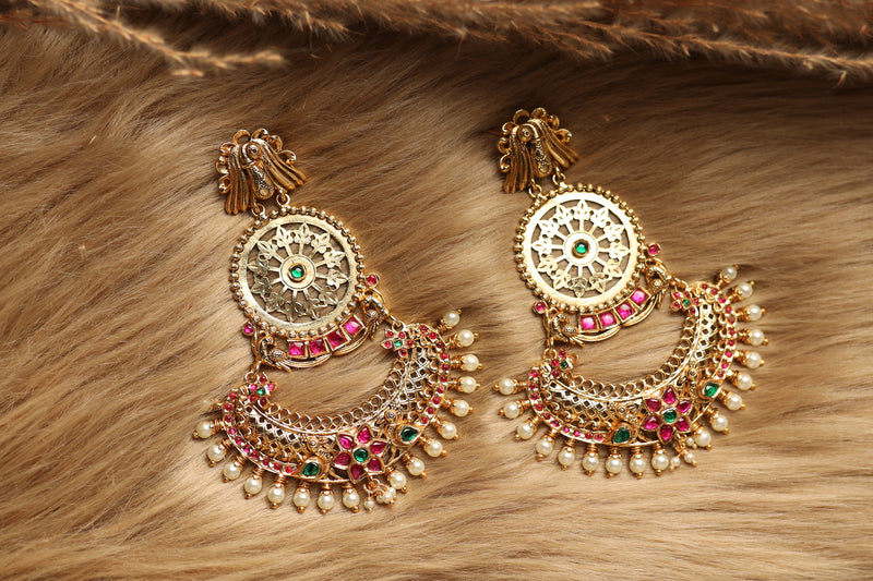 Rahi Gold Earrings