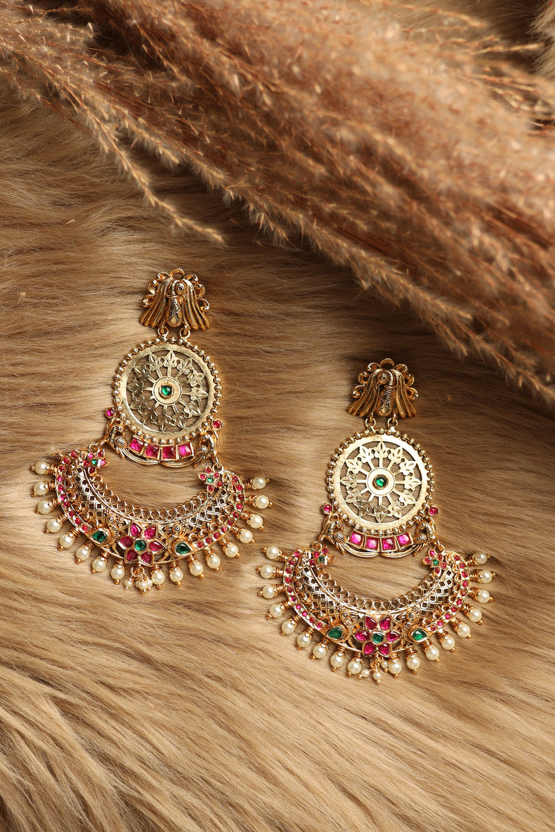 Rahi Gold Earrings